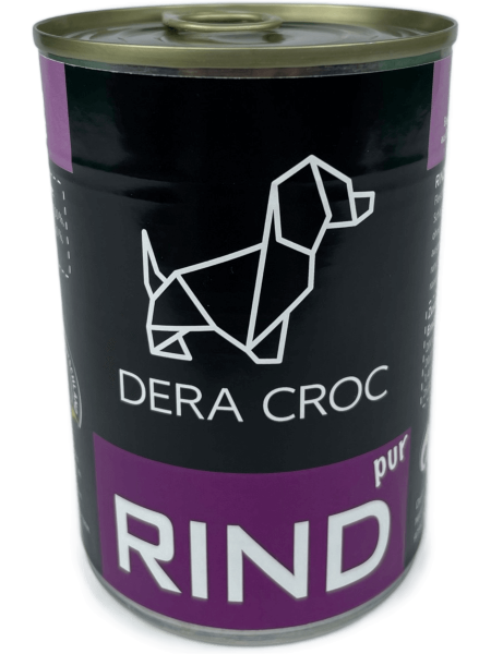 DERA CROC Dose PREMIUM Rind pur 400 g