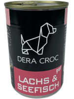 DERA CROC Dose PREMIUM Lachs & Seefisch pur 400 g
