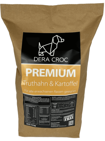 DERA CROC PREMIUM Truthahn & Kartoffel (Sensitiv Extra)