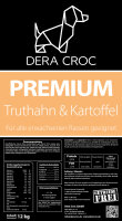 DERA CROC PREMIUM Truthahn & Kartoffel (Sensitiv Extra)