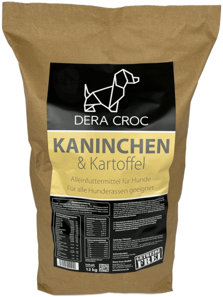 DERA CROC Kaninchen & Kartoffel